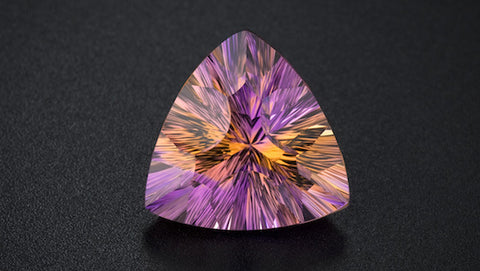 Ametrine Trilliant