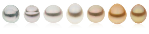 Australian South Sea pearl colors
