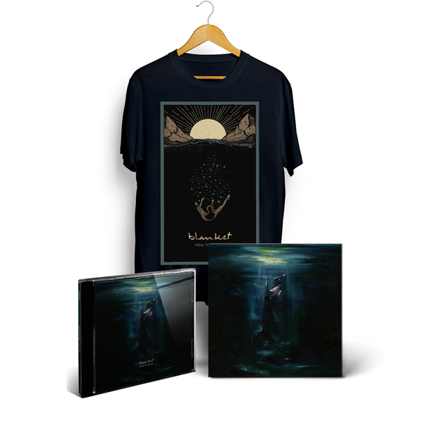 BLANKET - How To Let Go - CD + T-Shirt + Art Print
