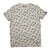 MEN'S CARTOON KANJI ALLOVER PRINT S/S TEE