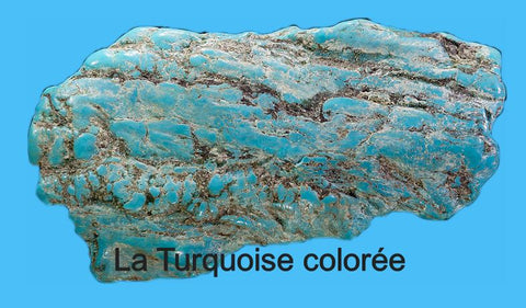 La turquoise non authentique