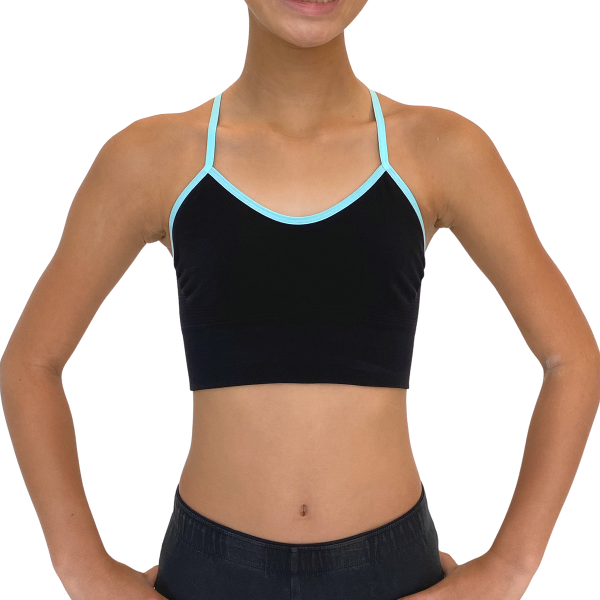 Charlotte Racerback Sports Bra For TweenTeen Girls