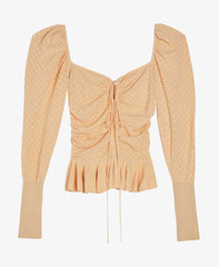 Leland Halter Keyhole Top
