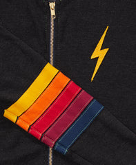 Bolt Stitch Stripe Hoodie
