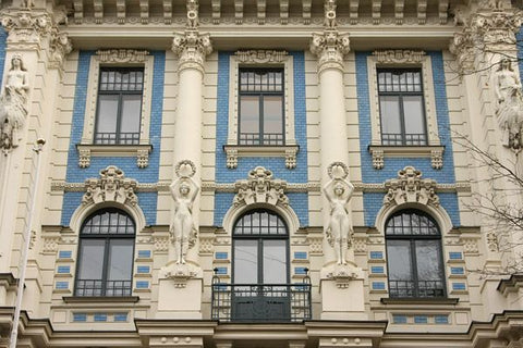 Art Nouveau building in Riga