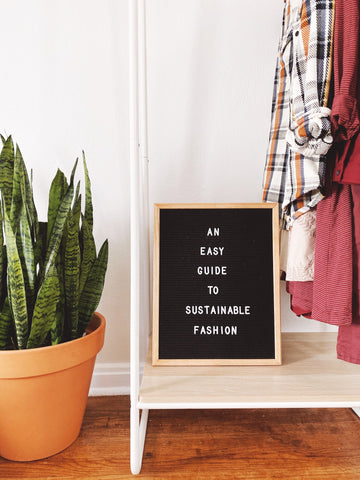 sustainably-chic blog on sustainable fashion title picture
