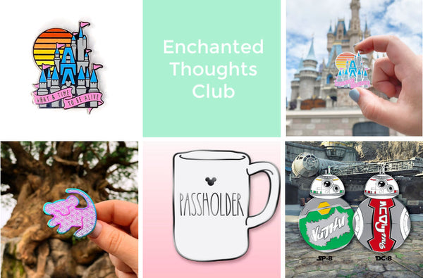enchanted thoughts club Disney pins Friday apparel holiday gift guide