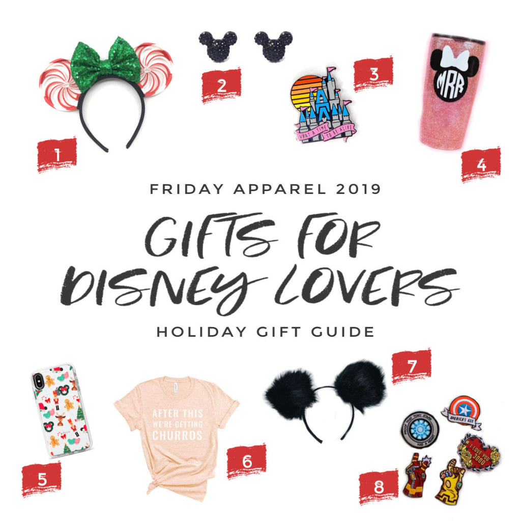 Friday apparel holiday gift guide gifts for Disney lovers
