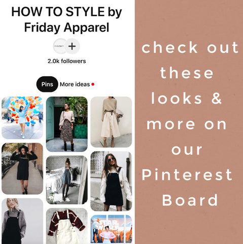 how to style sweaters and skirts Pinterest board the Friday blog Friday apparel