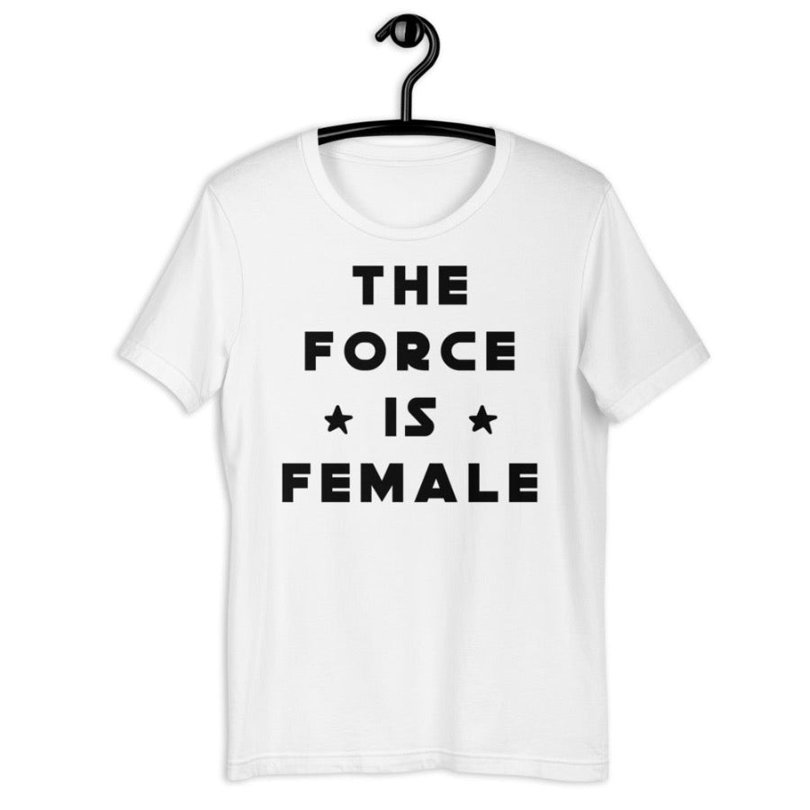 Is Female Shirt Girl Power Galaxy Stars Leia Rey Empowerment Tee – Apparel