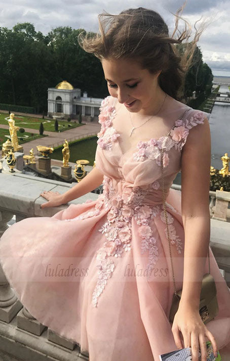 pretty pink prom dresses