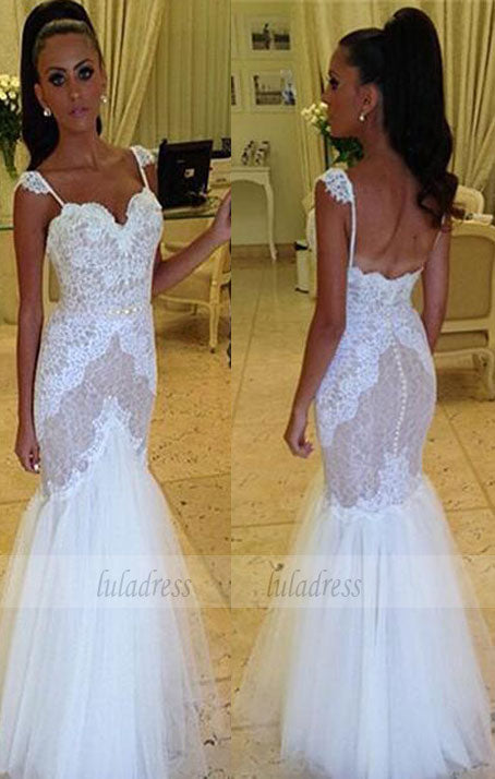 fitted ball gown wedding dress
