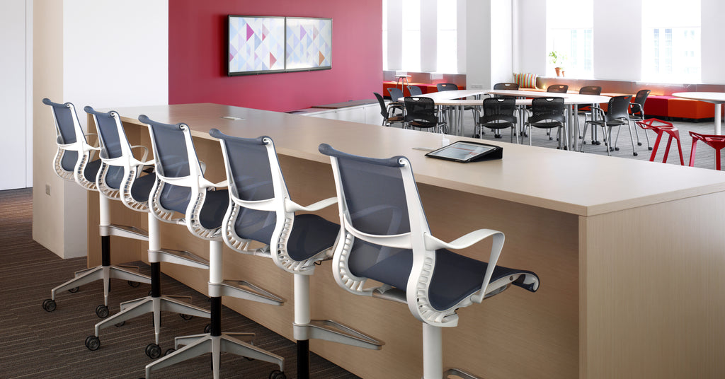 Stool Chairs at Desk