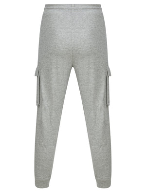 Frankie Multi-Pocket Cargo Style Cuffed Joggers in Light Grey Marl - triatloandratx