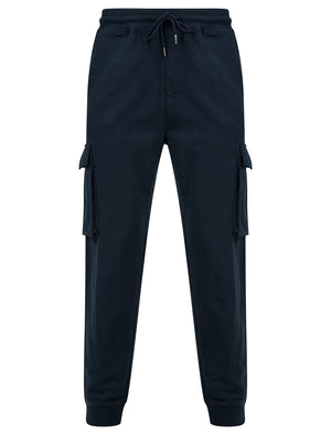 Frankie Multi-Pocket Cargo Style Cuffed Joggers in Sky Captain Navy - triatloandratx