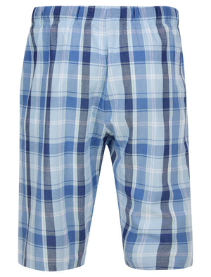 Nordek 2pc Cotton Shorts Lounge Set in Sky Captain Navy - Kensington Eastside