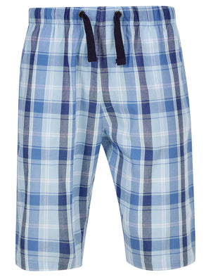 Nordek 2pc Cotton Shorts Lounge Set in Sky Captain Navy - Kensington Eastside