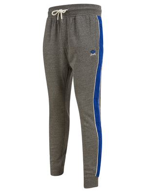 Invidia Cuffed Joggers with Colour Block Side Panels in Mid Grey Marl - triatloandratx