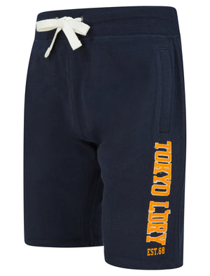 Sports Dept Applique Jogger Shorts in Sky Captain Navy - triatloandratx