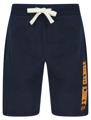 Sports Dept Applique Jogger Shorts in Sky Captain Navy - triatloandratx