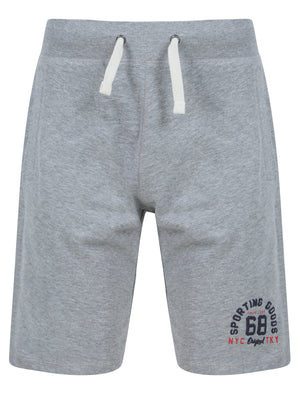 Sporting Goods Brushback Fleece Jogger Shorts in Light Grey Marl - triatloandratx