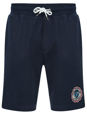 Optics Applique Jogger Shorts in Sky Captain Navy - triatloandratx