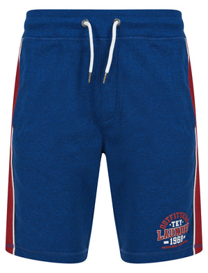 Edit Grindle Jogger Shorts with Contrast Panels in Blue  - triatloandratx