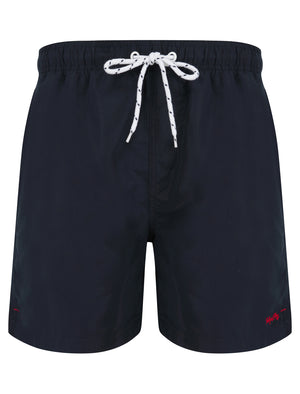 Namaste 2 Classic Swim Shorts in Sky Captain Navy - triatloandratx