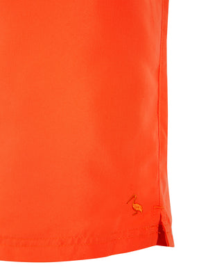 Abyss 2 Classic Swim Shorts in Nasturtium Orange - South Shore