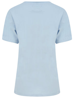 Original Motif Cotton Jersey T-Shirt in Kentucky Blue - triatloandratx