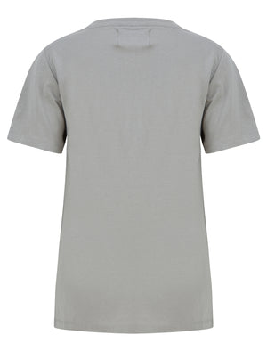 Rapids Motif Cotton Jersey T-Shirt in Griffin Grey - triatloandratx
