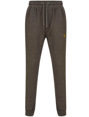 Hands Matching 2pc Hoody & Jogger Brushback Fleece Co-rd Set in Charcoal Marl - Kensington Eastside