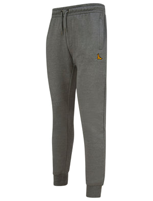 Replex 2pc Hoody & Jogger Brushback Fleece Tracksuit Co-ord Set in Sky Captain Navy / Mid Grey Marl - Kensington Eastside