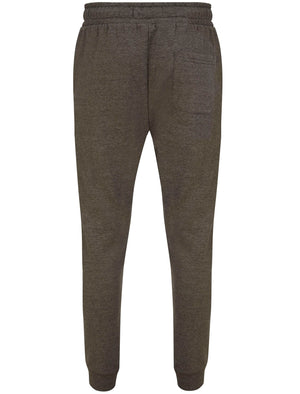 Grate Matching 2pc Sweatshirt & Jogger Brushback Fleece Co-rd Set in Charcoal Marl - triatloandratx