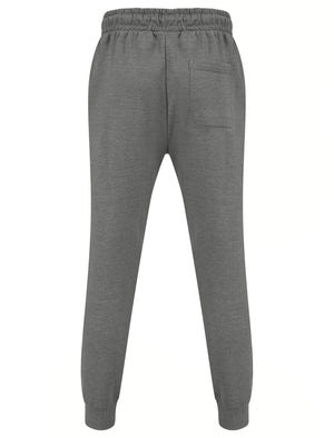 Invex 2pc Hoody & Jogger Brushback Fleece Tracksuit Co-ord Set in Mid Grey Marl - triatloandratx