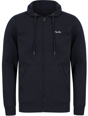 Invex 2pc Hoody & Jogger Brushback Fleece Tracksuit Co-ord Set in Sky Captain Navy - triatloandratx