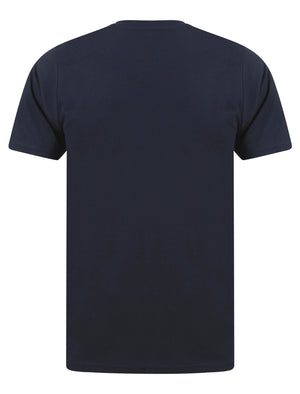 Spectre (5 Pack) Crew Neck Cotton T-Shirts in Black / Light Grey Marl / Winetasting / Lichen Green / Navy - triatloandratx