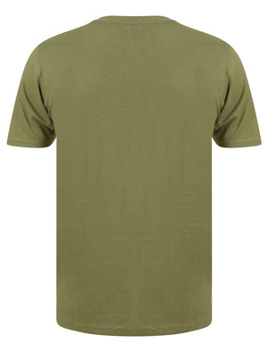Spectre (5 Pack) Crew Neck Cotton T-Shirts in Black / Light Grey Marl / Winetasting / Lichen Green / Navy - triatloandratx