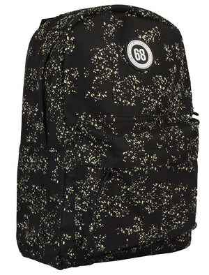 Boys Paint Splatter Canvas Backpack In Black - triatloandratx Kids