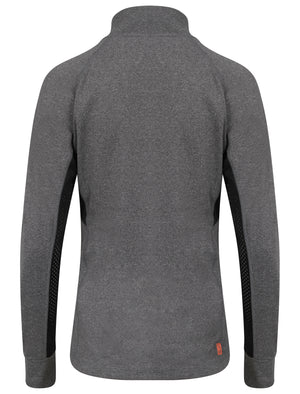 Swoopes Panelled Running Jacket in Grey Grindle - triatloandratx Active