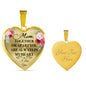 Mom Always In My Heart Necklace (USA Made)