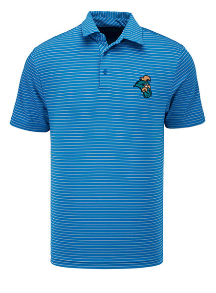 under armour elevated heather stripe polo