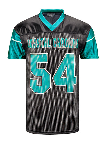 turquoise football jersey