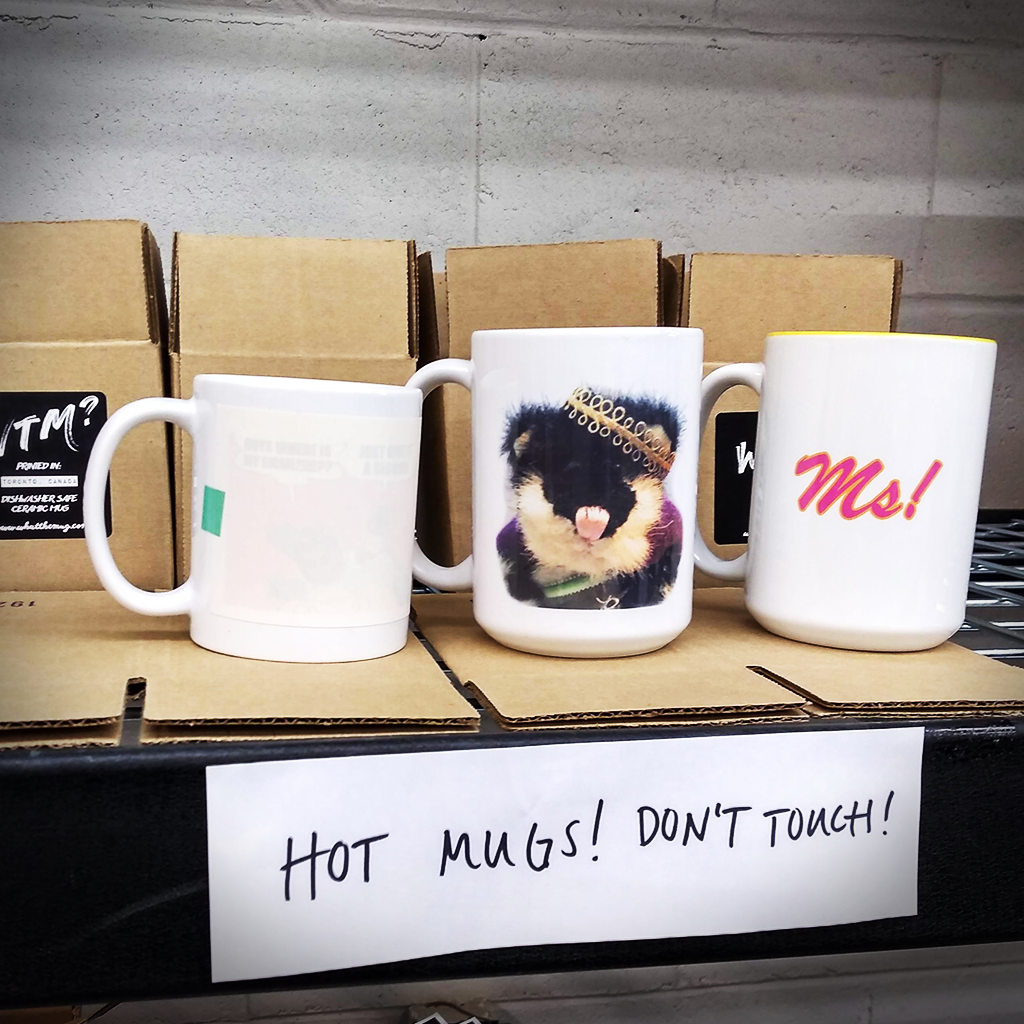 Heat Sublimation Mugs With Custom Photo Or Text