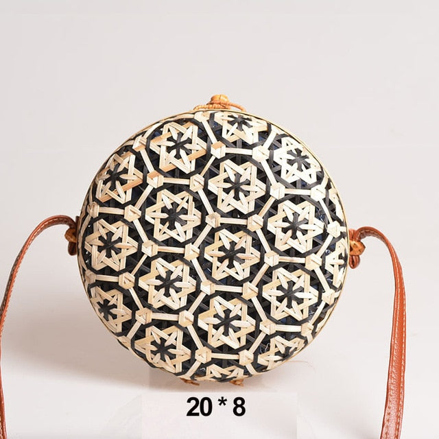 bamboo woven bag