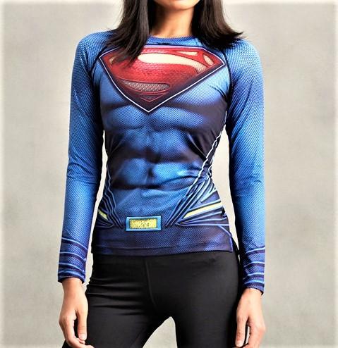 Knipoog Kleverig Overeenstemming SUPERMAN Women's Gym Shirt – Gym Shop Hero