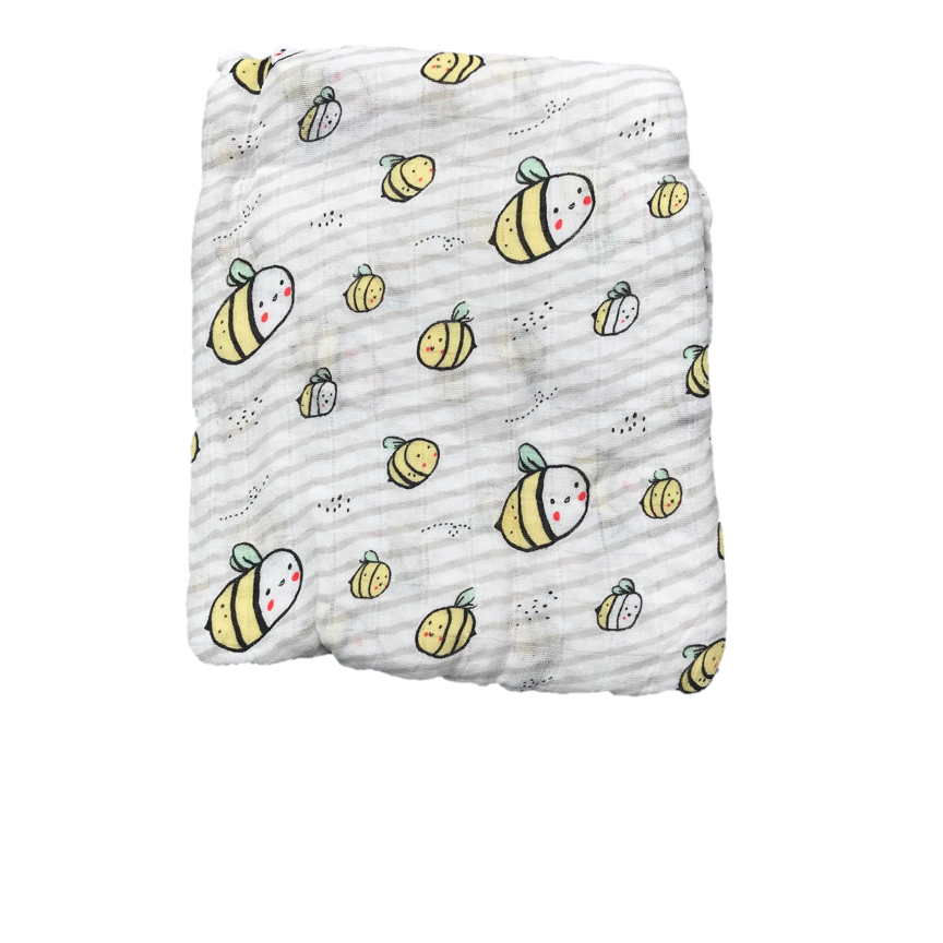 olive swaddle blanket