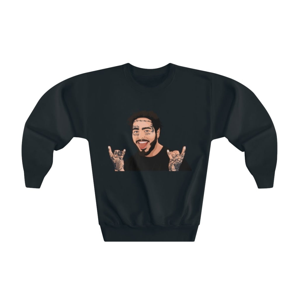 post malone crewneck sweatshirt