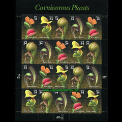 USPS Carnivorous Plant Stamps