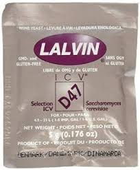 Lalvin ICV-D47 dry yeast